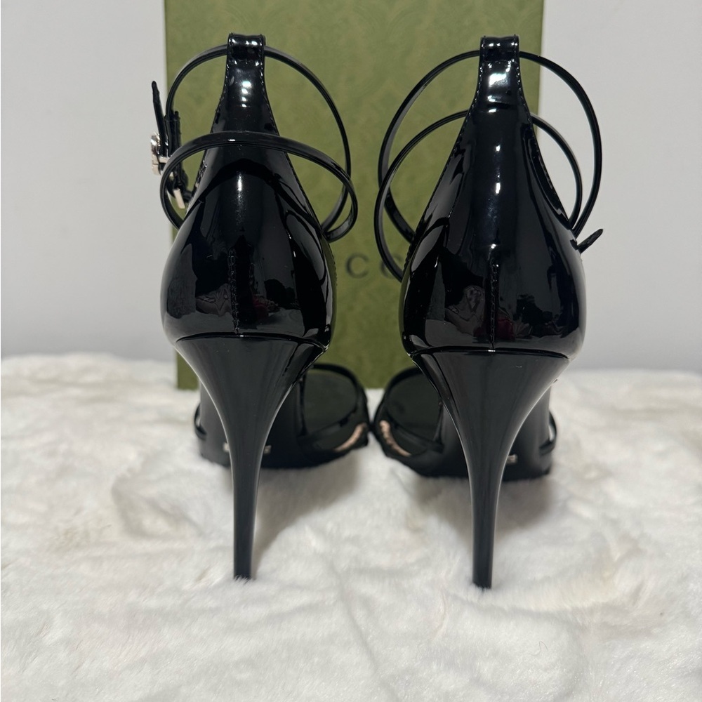 Gucci Patent Leather  Black Heels - Picture 5 of 7